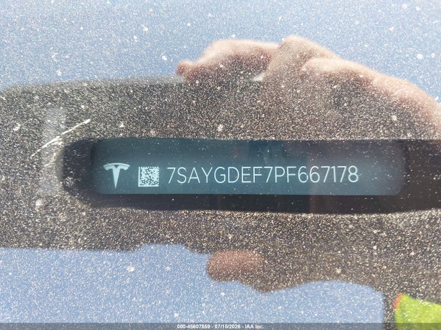 Продажа на аукционе авто 2023 Tesla Model Y Performance Dual Motor All-wheel Drive, vin: 7SAYGDEF7PF667178, номер лота: 45607859