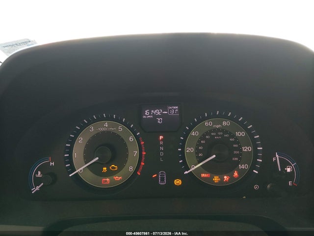 45607861 :رقم المزاد ، 5FNRL5H64DB091382 vin ، 2013 Honda Odyssey Ex-l مزاد بيع