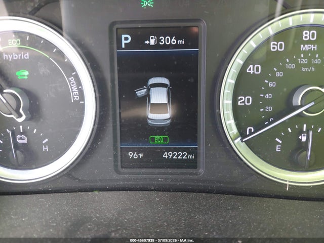 Hyundai Sonata Hybrid Se 2018 KMHE24L30JA086849 Image 16