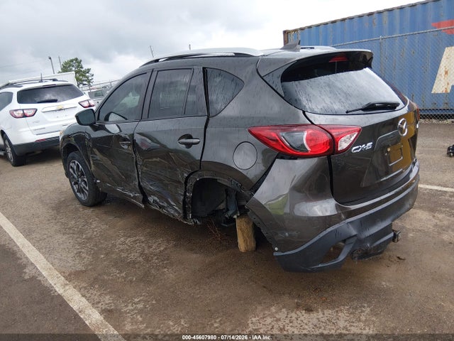 2016 Mazda Cx-5 Grand Touring მანქანა იყიდება აუქციონზე, vin: JM3KE2DY7G0642836, აუქციონის ნომერი: 45607980