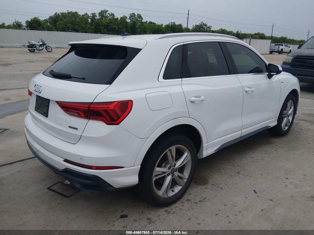 Auction sale of the 2020 Audi Q3 Premium 45 Tfsi S Line Quattro Tiptronic, vin: WA1DECF30L1006136, lot number: 45607985