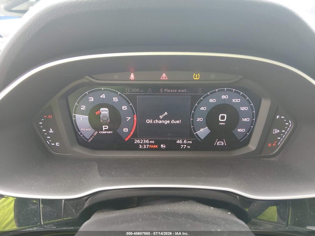 Auction sale of the 2020 Audi Q3 Premium 45 Tfsi S Line Quattro Tiptronic, vin: WA1DECF30L1006136, lot number: 45607985