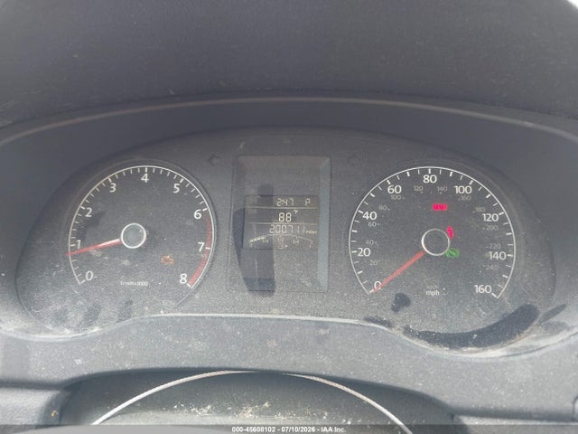 2011 Volkswagen Jetta 2.5l Se მანქანა იყიდება აუქციონზე, vin: 3VWDZ7AJ2BM315063, აუქციონის ნომერი: 45608102