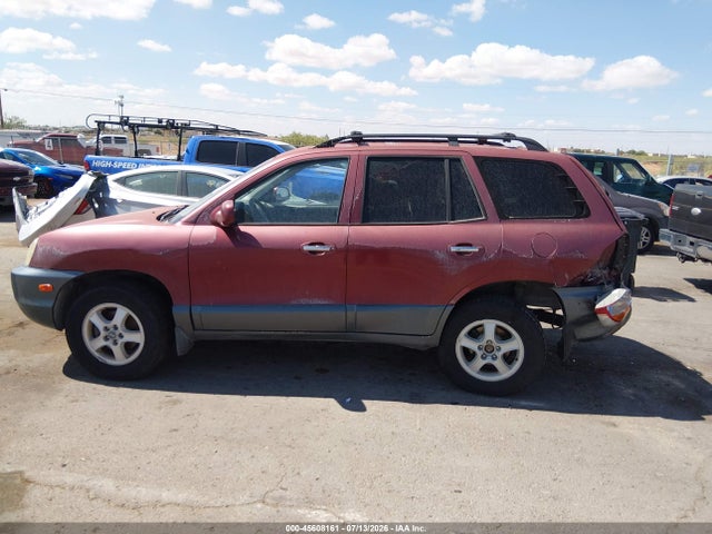 Продажа на аукционе авто 2001 Hyundai Santa Fe 2.7l V6 Gls/2.7l V6 Lx, vin: KM8SC83DO1U129052, номер лота: 45608161
