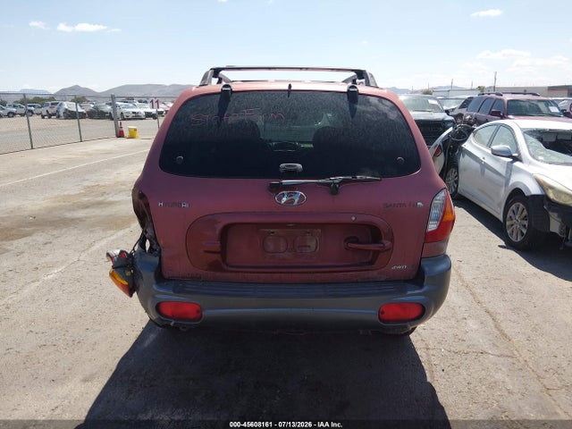 Продажа на аукционе авто 2001 Hyundai Santa Fe 2.7l V6 Gls/2.7l V6 Lx, vin: KM8SC83DO1U129052, номер лота: 45608161