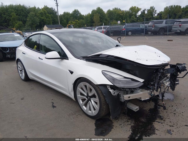 Продаж на аукціоні авто 2021 Tesla Model 3 Standard Range Plus Rear-wheel Drive, vin: 5YJ3E1EA2MF977847, номер лоту: 45608167