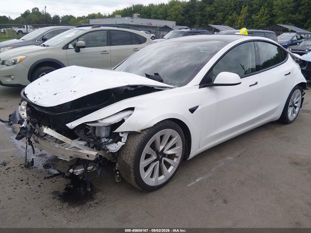 Продаж на аукціоні авто 2021 Tesla Model 3 Standard Range Plus Rear-wheel Drive, vin: 5YJ3E1EA2MF977847, номер лоту: 45608167