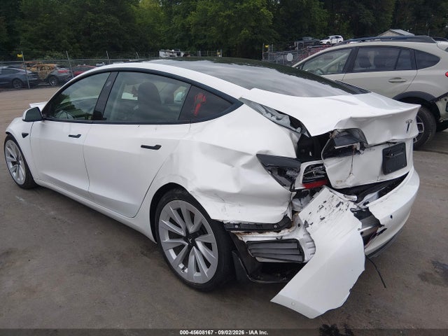 Продаж на аукціоні авто 2021 Tesla Model 3 Standard Range Plus Rear-wheel Drive, vin: 5YJ3E1EA2MF977847, номер лоту: 45608167