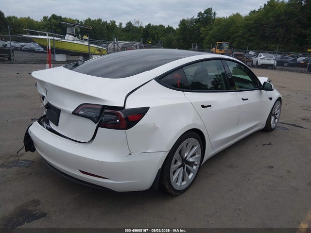 Продаж на аукціоні авто 2021 Tesla Model 3 Standard Range Plus Rear-wheel Drive, vin: 5YJ3E1EA2MF977847, номер лоту: 45608167