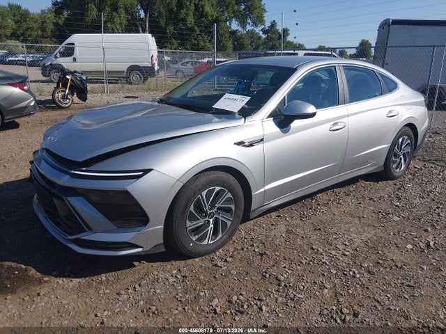 KMHL24JJ6TA168435 Hyundai Sonata Hybrid Blue