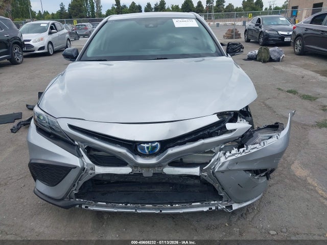 2022 Toyota Camry Nightshade Edition Hybrid მანქანა იყიდება აუქციონზე, vin: 4T1G31AKXNU036432, აუქციონის ნომერი: 45608232