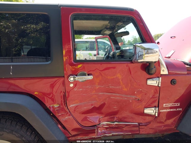 2012 Jeep Wrangler Sport მანქანა იყიდება აუქციონზე, vin: 1C4AJWAGXCL253698, აუქციონის ნომერი: 45608244