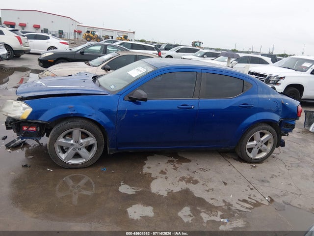Продажа на аукционе авто 2013 Dodge Avenger Se, vin: 1C3CDZAB2DN613398, номер лота: 45608362