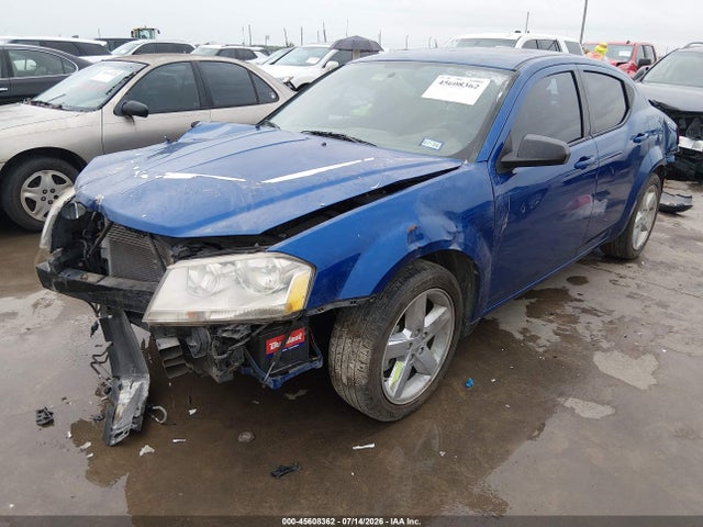 Продажа на аукционе авто 2013 Dodge Avenger Se, vin: 1C3CDZAB2DN613398, номер лота: 45608362