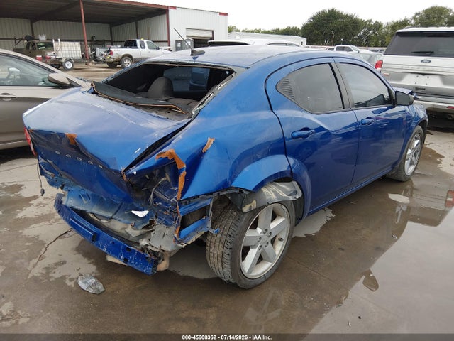 Продажа на аукционе авто 2013 Dodge Avenger Se, vin: 1C3CDZAB2DN613398, номер лота: 45608362
