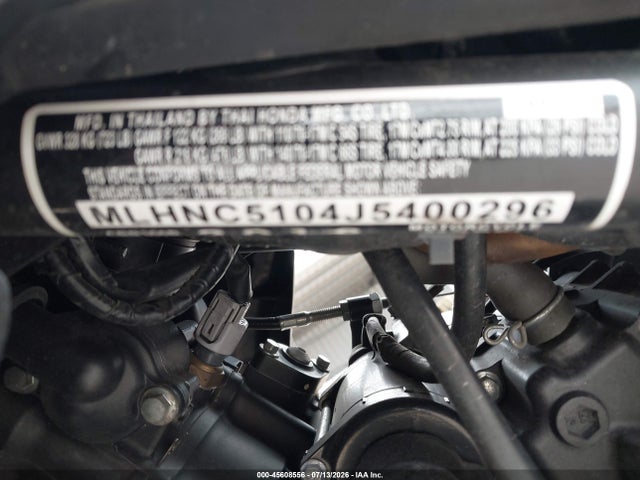 MLHNC5104J5400296 Honda Cbr300 R