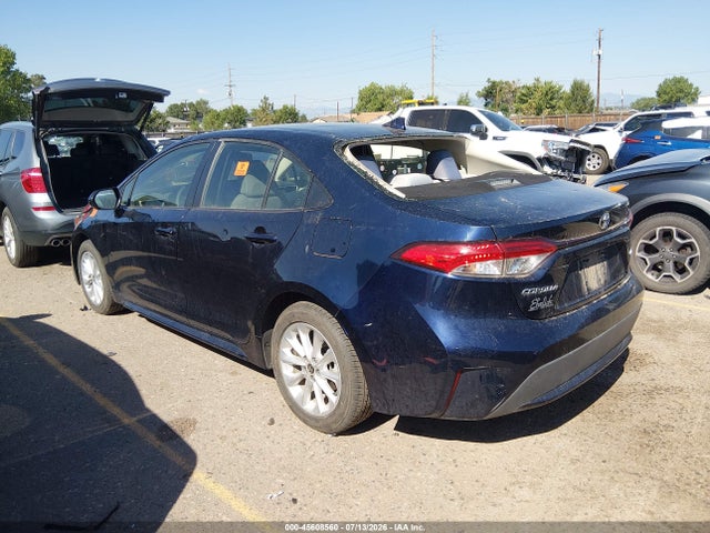 Продажа на аукционе авто 2020 Toyota Corolla Le, vin: JTDHPRAE7LJ096690, номер лота: 45608560