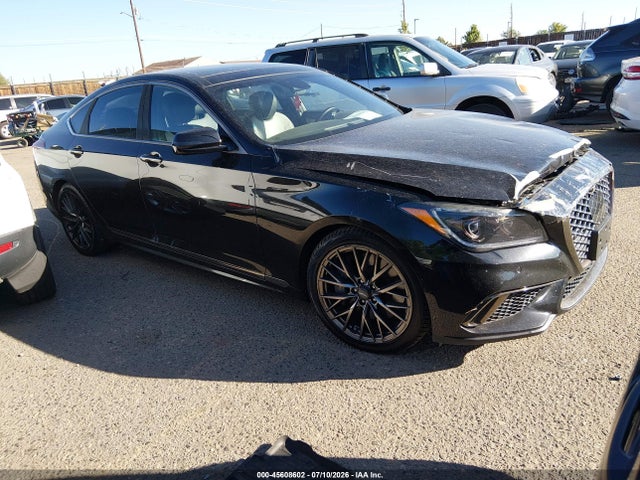 2018 Genesis G80 3.3t Sport მანქანა იყიდება აუქციონზე, vin: KMHGN4JB7JU233998, აუქციონის ნომერი: 45608602