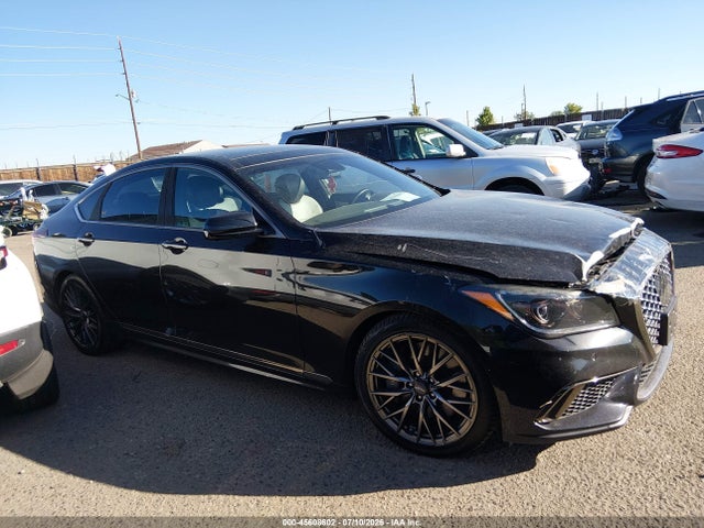 2018 Genesis G80 3.3t Sport მანქანა იყიდება აუქციონზე, vin: KMHGN4JB7JU233998, აუქციონის ნომერი: 45608602
