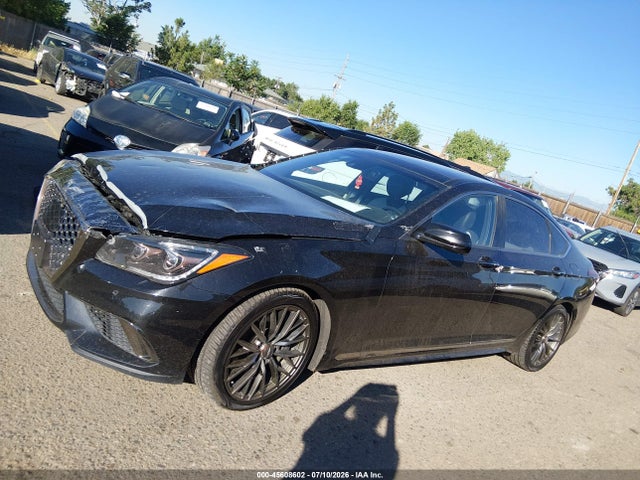 2018 Genesis G80 3.3t Sport მანქანა იყიდება აუქციონზე, vin: KMHGN4JB7JU233998, აუქციონის ნომერი: 45608602