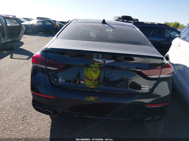 2018 Genesis G80 3.3t Sport მანქანა იყიდება აუქციონზე, vin: KMHGN4JB7JU233998, აუქციონის ნომერი: 45608602