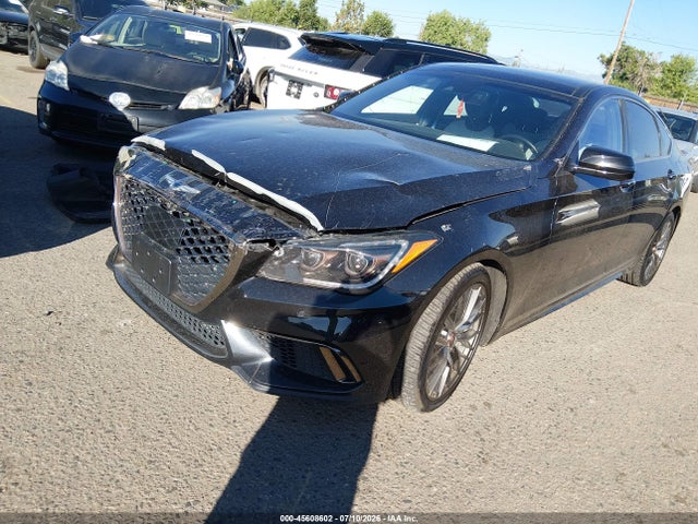 2018 Genesis G80 3.3t Sport მანქანა იყიდება აუქციონზე, vin: KMHGN4JB7JU233998, აუქციონის ნომერი: 45608602