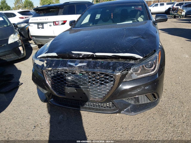 2018 Genesis G80 3.3t Sport მანქანა იყიდება აუქციონზე, vin: KMHGN4JB7JU233998, აუქციონის ნომერი: 45608602