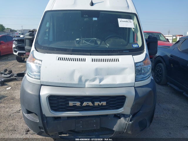 Продажа на аукционе авто 2022 Ram Promaster 2500 High Roof 159 Wb, vin: 3C6LRVDG3NE133817, номер лота: 45608638
