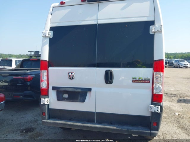 Продажа на аукционе авто 2022 Ram Promaster 2500 High Roof 159 Wb, vin: 3C6LRVDG3NE133817, номер лота: 45608638
