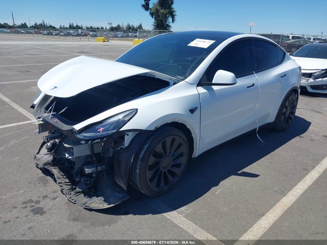 45608679 :رقم المزاد ، 7SAYGDEF9RF081035 vin ، 2024 Tesla Model Y Performance Dual Motor All-wheel Drive مزاد بيع