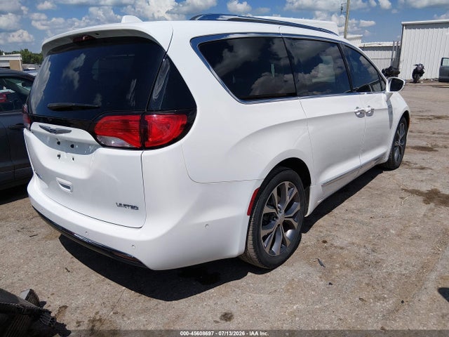 Продажа на аукционе авто 2017 Chrysler Pacifica Limited, vin: 2C4RC1GG9HR839685, номер лота: 45608697