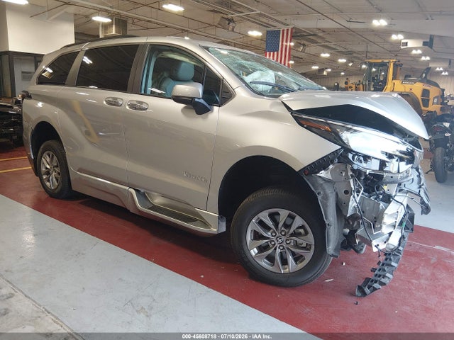 45608718 :رقم المزاد ، 5TDJRKECXRS191543 vin ، 2024 Toyota Sienna Xle مزاد بيع