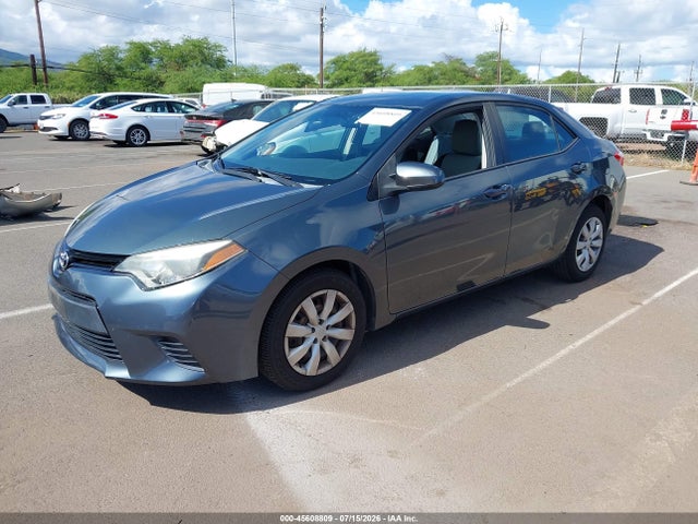 5YFBURHE6EP009221 Toyota Corolla Le/le Plus/le Premium