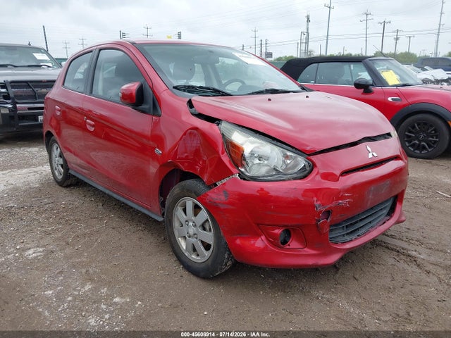 45608914 :رقم المزاد ، ML32A4HJ6FH038081 vin ، 2015 Mitsubishi Mirage Es مزاد بيع