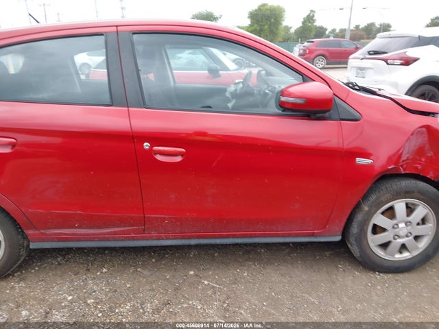 2015 Mitsubishi Mirage Es მანქანა იყიდება აუქციონზე, vin: ML32A4HJ6FH038081, აუქციონის ნომერი: 45608914