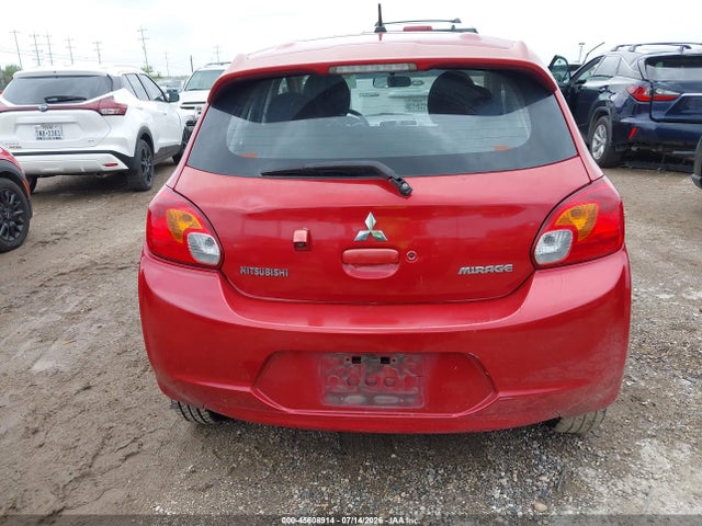 2015 Mitsubishi Mirage Es მანქანა იყიდება აუქციონზე, vin: ML32A4HJ6FH038081, აუქციონის ნომერი: 45608914