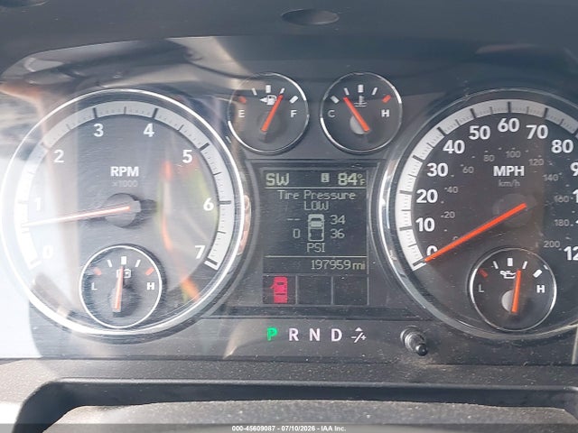 Продажа на аукционе авто 2012 Ram 1500 Big Horn, vin: 1C6RD7LT6CS109878, номер лота: 45609087