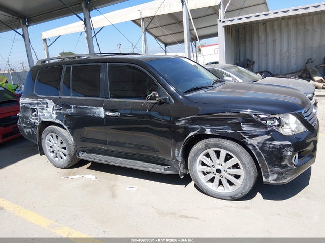 2010 Lexus Lx 570 მანქანა იყიდება აუქციონზე, vin: JTJHY7AX5A4054305, აუქციონის ნომერი: 45609091