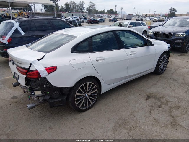 45609106 :رقم المزاد ، WBA73AK01M7G33421 vin ، 2021 Bmw 228i Gran Coupe Xdrive مزاد بيع