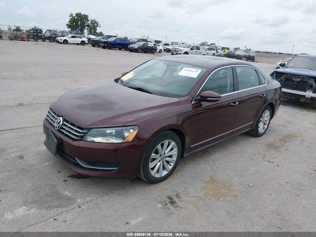 2012 Volkswagen Passat 2.5l Sel მანქანა იყიდება აუქციონზე, vin: 1VWCP7A32CC037724, აუქციონის ნომერი: 45609139