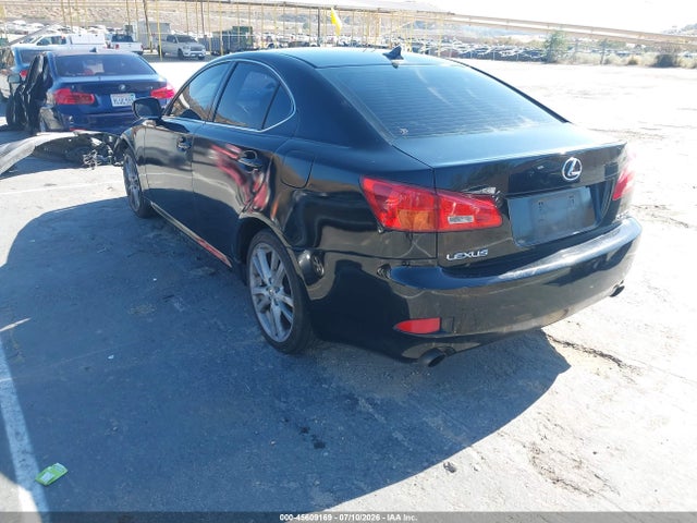 45609169 :رقم المزاد ، JTHBK262675047598 vin ، 2007 Lexus Is 250 مزاد بيع
