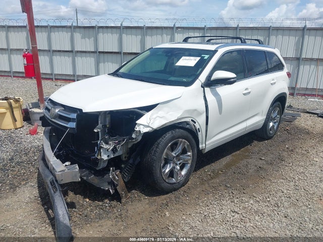 45609178 :رقم المزاد ، 5TDYZRFH0HS234433 vin ، 2017 Toyota Highlander Limited Platinum مزاد بيع