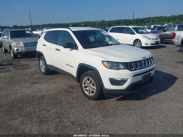 45609187 :رقم المزاد ، 3C4NJDAB6JT163394 vin ، 2018 Jeep Compass Sport 4x4 مزاد بيع
