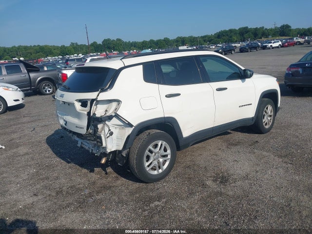 45609187 :رقم المزاد ، 3C4NJDAB6JT163394 vin ، 2018 Jeep Compass Sport 4x4 مزاد بيع