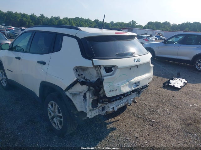 45609187 :رقم المزاد ، 3C4NJDAB6JT163394 vin ، 2018 Jeep Compass Sport 4x4 مزاد بيع