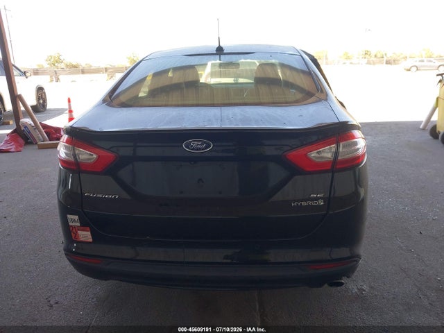 2016 Ford Fusion Hybrid Se მანქანა იყიდება აუქციონზე, vin: 3FA6P0LU8GR187699, აუქციონის ნომერი: 45609191