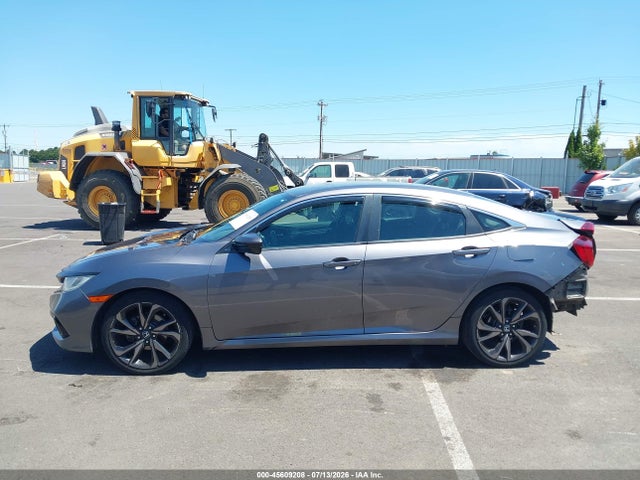 45609208 :رقم المزاد ، 19XFC2F82KE208336 vin ، 2019 Honda Civic Sport مزاد بيع