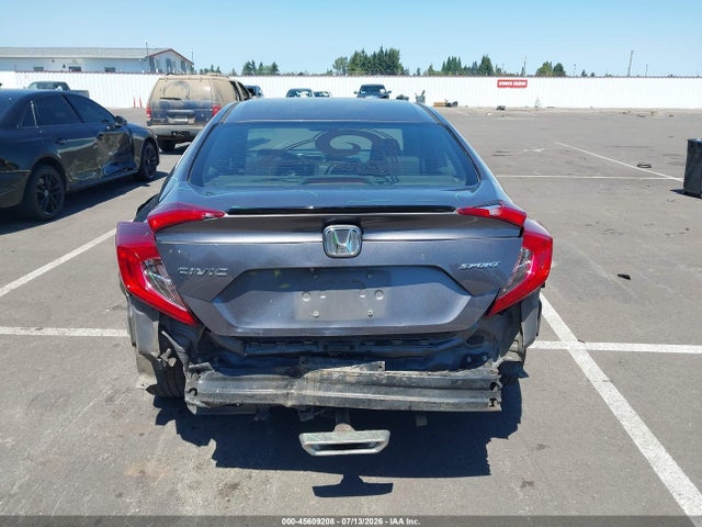 45609208 :رقم المزاد ، 19XFC2F82KE208336 vin ، 2019 Honda Civic Sport مزاد بيع