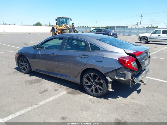 45609208 :رقم المزاد ، 19XFC2F82KE208336 vin ، 2019 Honda Civic Sport مزاد بيع
