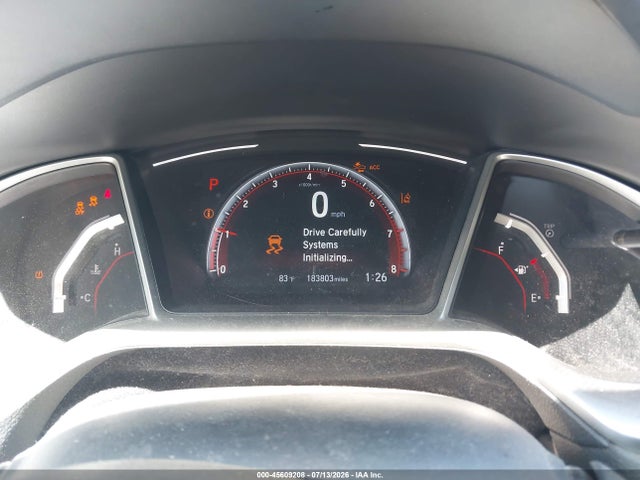 45609208 :رقم المزاد ، 19XFC2F82KE208336 vin ، 2019 Honda Civic Sport مزاد بيع